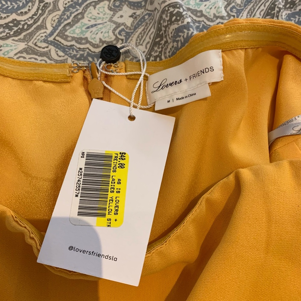 Yellow Mini Dress - Picture 3 of 3